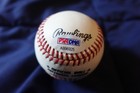 Willie Mays Autographed Mlb Ball San Francisco Giants Baseball Hofer Psa Coa