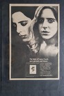 Laura Nyro The First Songs Album Promo Print Advertisement Vintage 1973 