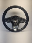 2017   2019 Mazda Cx-5 Steering Wheel W o Heated Leather Black Oem B62s3298202