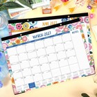 2026-2027 Desk Calendar 18 Month Planner 17x12 Large Monthly Pad Floral