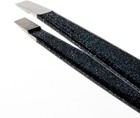 Tweezerman Slant Tweezer Black Professional Quality 25 Degree Tip Award Winner