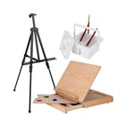 149pcs Deluxe Artist Painting Set With Aluminum And Solid Beech Wood Easel  9   