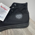 Vintage Usa Black Mono Converse All Star Chuck Taylor Mens High Top Sz  11 5 New