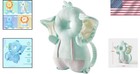 Cartoon Green Elephant Toddler Head   Back Safety Protector - Adjustable Design