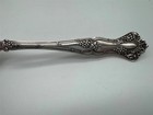 6 International 1847 Rogers Bros Vintage Grape Silverplate 6  Teaspoons