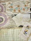 Lot Of 20 Vintage Linens Variety For Resale