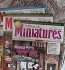 2011 Complete Year Magazines  6  Dollhouse Miniatures Magazines 11  X 8 5 
