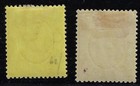Jamaica Kgv 3d  W  White Back   Lemon Back  Scott 65 sg62a  62b  Mh  Vf   a4361f