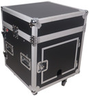 Prox T-12mrss 12u Vertical Mixer Combo Amp Rack Mount Flight Case W caster Wheel