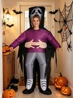 Inflatable Adult Halloween Costume Funny Blow Up Fancy Dress Cosplay Party Suit
