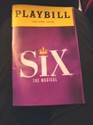 Six The Musical Broadway Playbill April 2025 With Merchandise Slip 