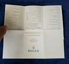Rolex Warrant Card Paper   Check