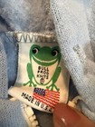 Vintage  Bull Frog Knits Infant Zip Up Hoodie  Made In Usa Size 18 Mos