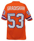 Randy Gradishar Signed Orange Tb Custom Football Jersey W 78 Dpoy  schwartz Coa 