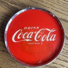 Vintage Coca Cola Sign Cornelius Cooler Vending Machine Coke Emblem Button