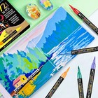 72 Colors Dual Tip Acrylic Paint Pens Markers  36 Set Permanent Acrylic Paint Pe