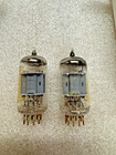 Realistic Lifetime 12ax7a Japan Pair Gold Pin Preamp Tubes Test Used Good