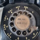 Black Western Electric 500 Desk Telephone    bell System Property Not For Sale   