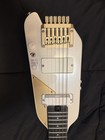 Donner Hush X Pro Electric Travel Guitar White With Gig Bag   Accessories
