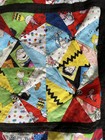 Handmade Star Quilt Very Colorful And Bright  Hand-tied  84x60