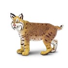 Bobcat Miniature Animal Safari Collectible Toy Figure 3 l 2 h