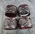 X4 Napkin Rings  Avon 1876 Cape Cod Collection  Vintage