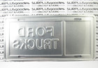 Classic Ford Trucks F150 F250 6 x 12  License Plate Tag Embossed Metal Replica