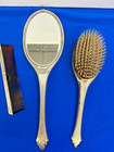 Antique Sterling Silver Vanity Set - Hand Mirror  Brush   Comb -ds43