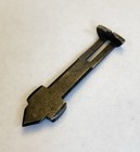 Vtg  Winchester Sporting Rear Sight W  Modified Checkered Leaf