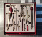 Rotring 531 225 Master Bow Compass Set With Original Case And Box - 1990 s