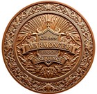 Warmonger Skull Solider Death Colorized 1 Oz 999 Copper Round Medallion