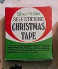 50 Feet Vintage Christmas Tape Package Decoration Self-sticking Canada