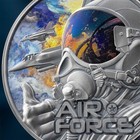 Air Force Guardians Of Freedom 2 Oz Antique Finish Silver Coin Cfa Cameroon 2025