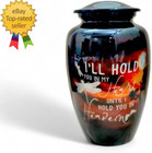 Cremation Urn For Human Ashes Aluminum Moonlight Burial Urn For Adult Women   Me