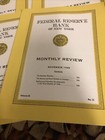 Federal Reserve Bank Of New York Monthly Review 1968 Year  Missing June Money