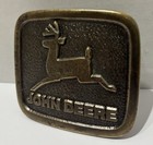 Vintage John Deere Belt Buckle Wyoming Studio Arts Ss Sterling Silver 1970   s