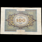 1920 Germany 100 Mark Post Wwi Pre Wwii Banknote World Paper Money Kaiser