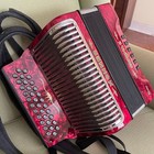 Hohner Corona Ii Xtreme  gcf  Mid 2000s - Red Accordion