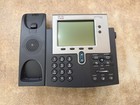 Lot Of 4 Cisco Cp-7942g Ip Voip Ethernet Desktop Phone W  Cable    Handset