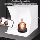 Rechargeable 10 Inch Rotating Display Stand - 360   Led Turntable For Photography