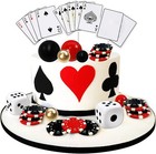 29 Pcs Casino Cake Decoration Dice Poker Chips Ball Cake Topper Set   Casino Cak