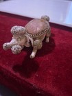 Vintage Florenza Bobble Heads Poodle Dog Sewing Pin Cushion