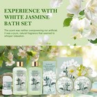 Bath Gift Baskets For Women  9pc Jasmine Spa Gifts Set Self Care    