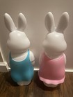 17    Easter Bunny Boy And Girl Blowmolds