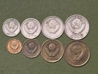 Russia Soviet Ussr Set 8 Coins 1  2  3  5  10  15  20  50 Kopek World Coins 6040