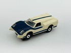 Aurora Thunderjet Tjet Flamethrower Ford J Car - White Blue Ho Slot Car  1430