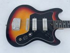 Vintage 1960   s Global   Teisco Sunburst 2 Pickup Electric Guitar Japan Taiwan