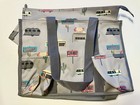 Thirty One Utility Tote Bag  Campers Cars - Pockets On Outside