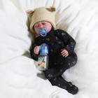 Realistic Reborn Baby Dolls Vinyl Silicone Boy Lifelike Newborn Doll Kids Gift