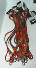 Lot 10 Zack   Zoey Camo Print Dog Lead Leash 4 x5 8 Orange Green